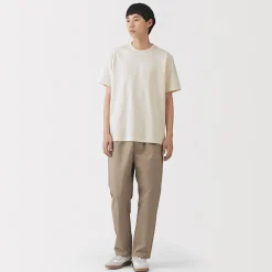 T‐shirt en jersey de coton épais manches courtes pour homme