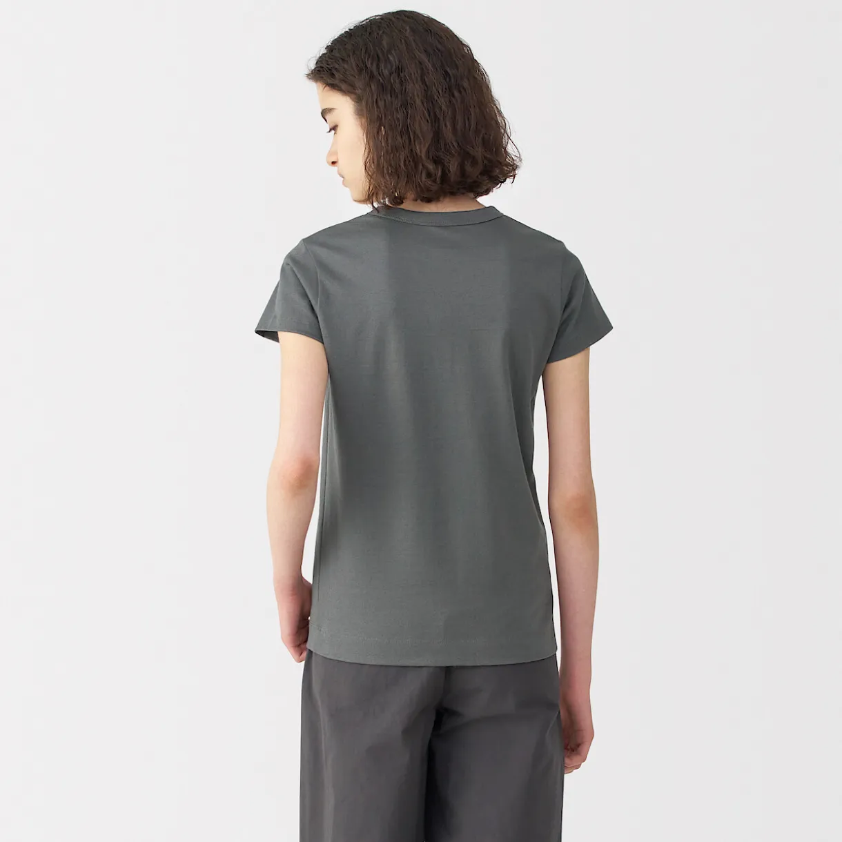T‐shirt en lin et coton pour femme