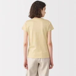 T‐shirt en lin et coton pour femme