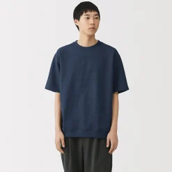 T-shirt en tissu gaufré Quick Dry pour homme