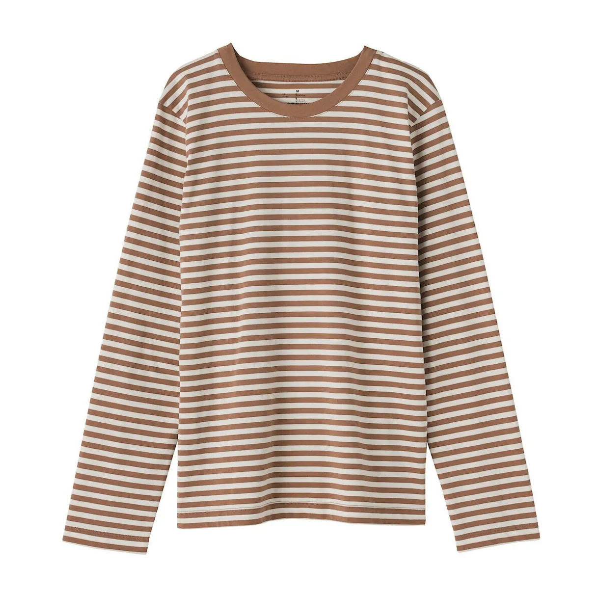 T‐shirt manches longues en coton mélangé pour femme