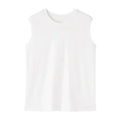 T-shirt sans manches en jersey pour femme