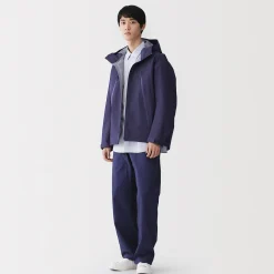 Veste à capuche déperlante et respirante pour homme