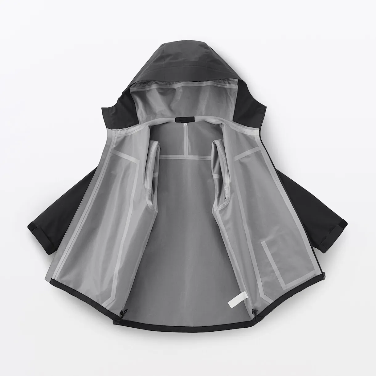 Veste à capuche déperlante et respirante pour homme