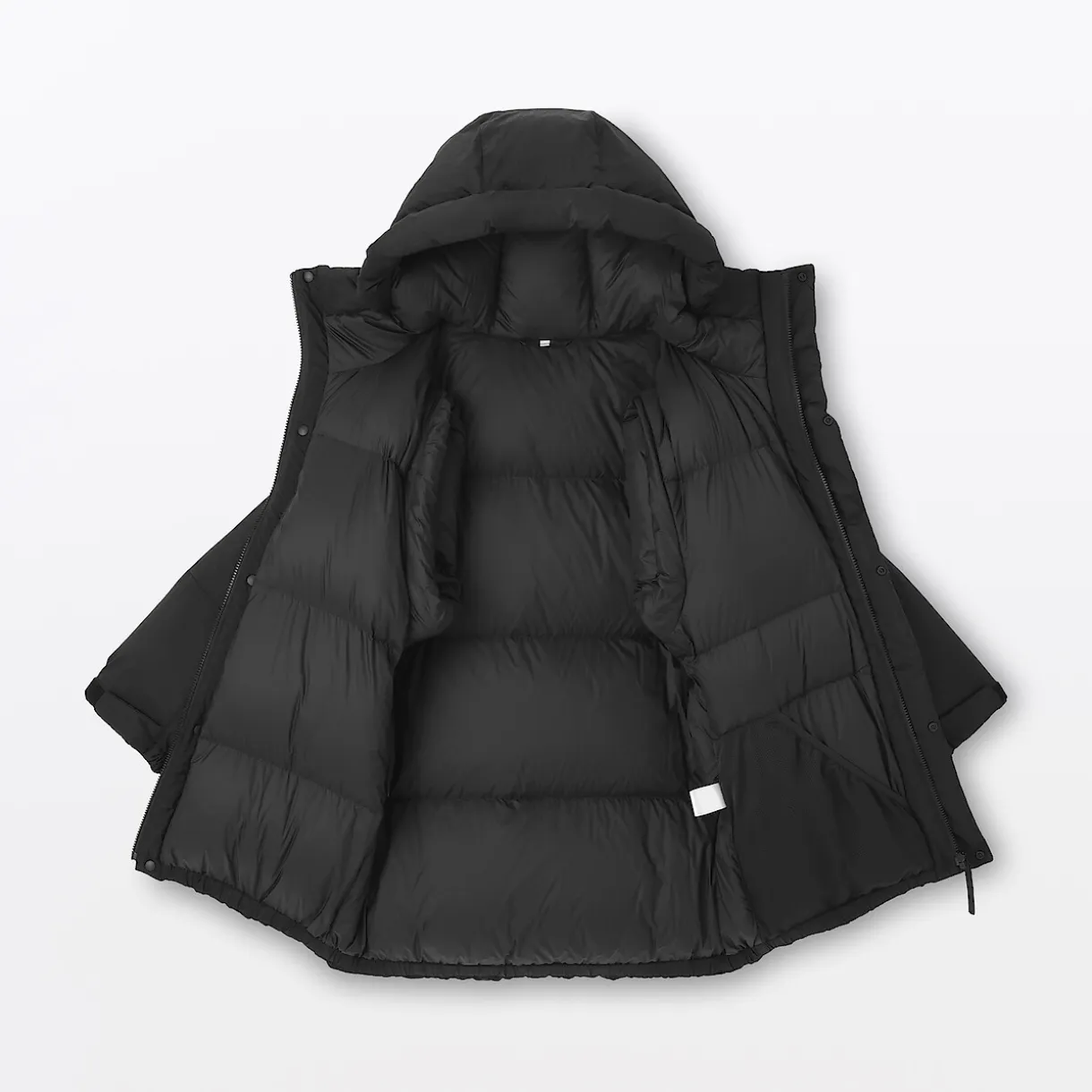 Veste à capuche en duvet pour homme