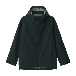 Veste à capuche en polyester déperlante pour homme