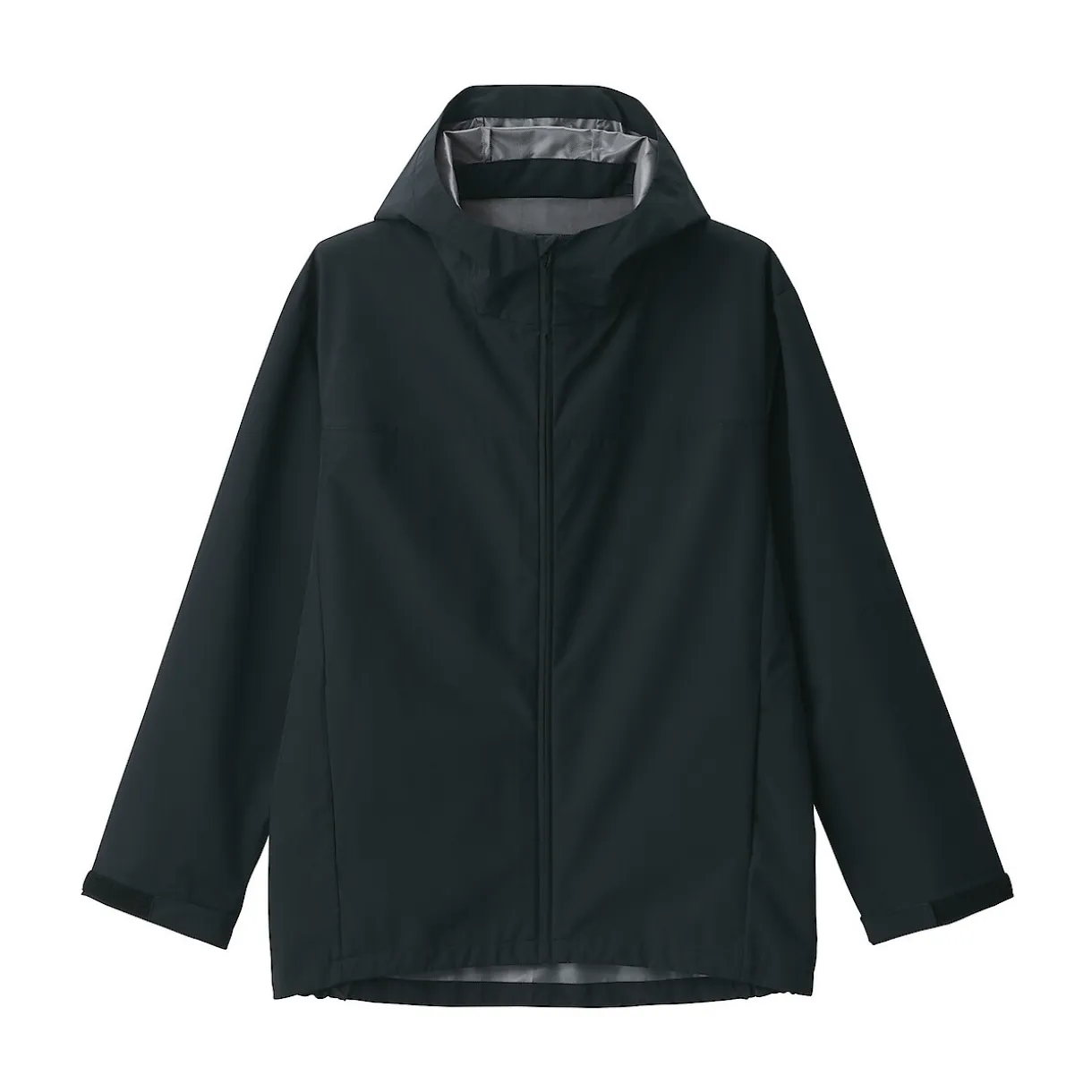 Veste à capuche en polyester déperlante pour homme
