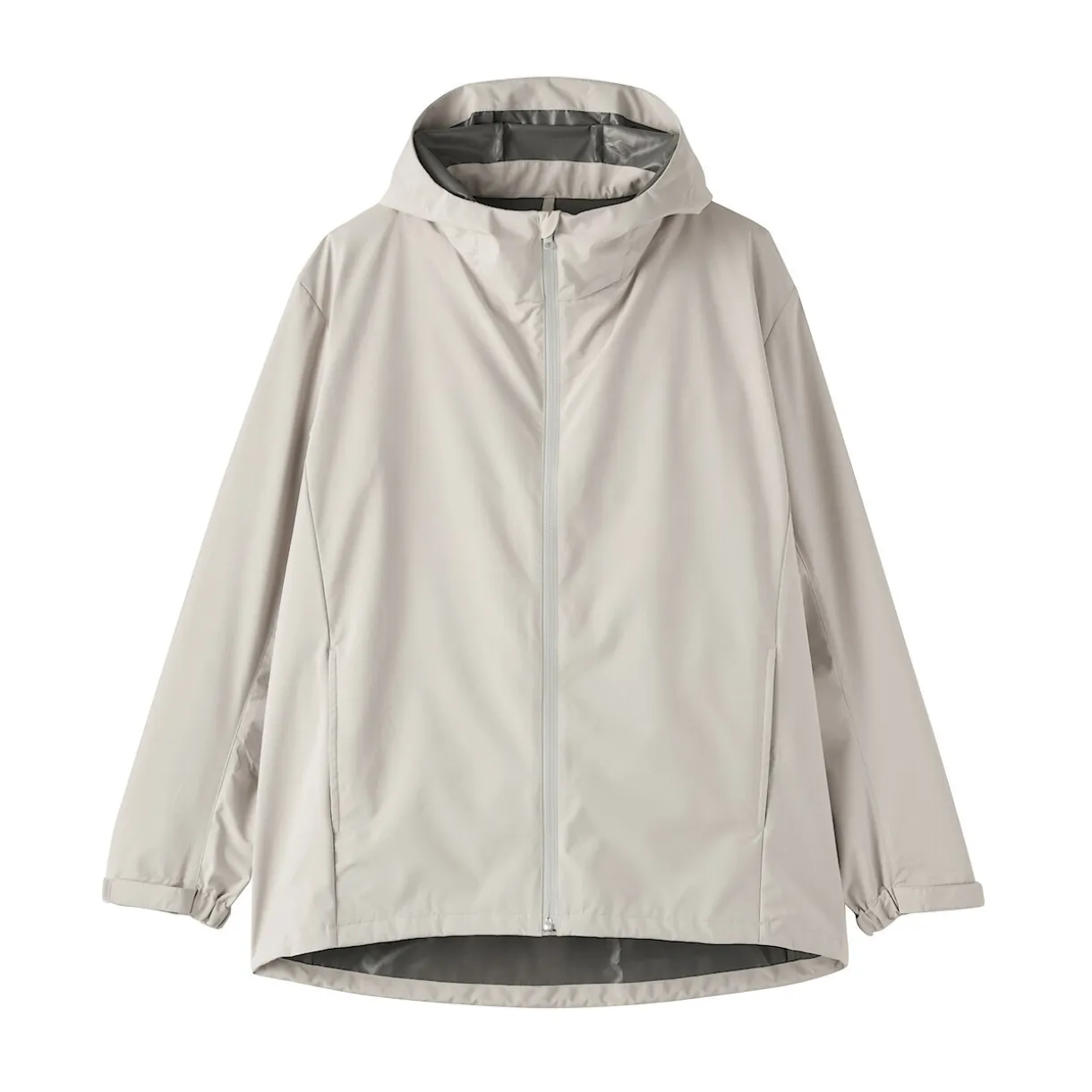 Veste à capuche en polyester déperlante pour homme