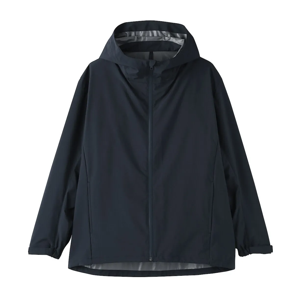 Veste à capuche en polyester déperlante pour homme