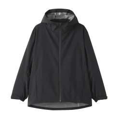 Veste à capuche en polyester déperlante pour homme