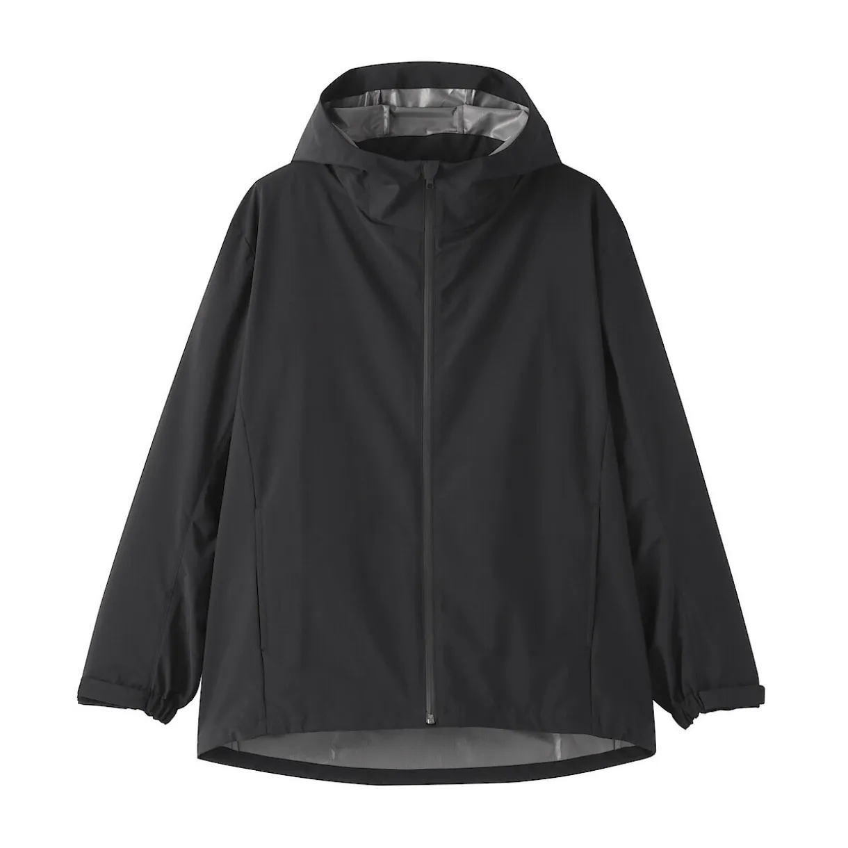 Veste à capuche en polyester déperlante pour homme