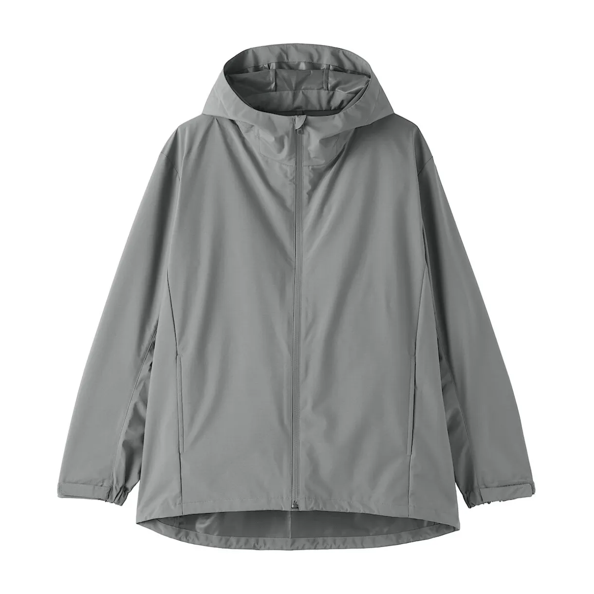 Veste à capuche en polyester déperlante pour homme
