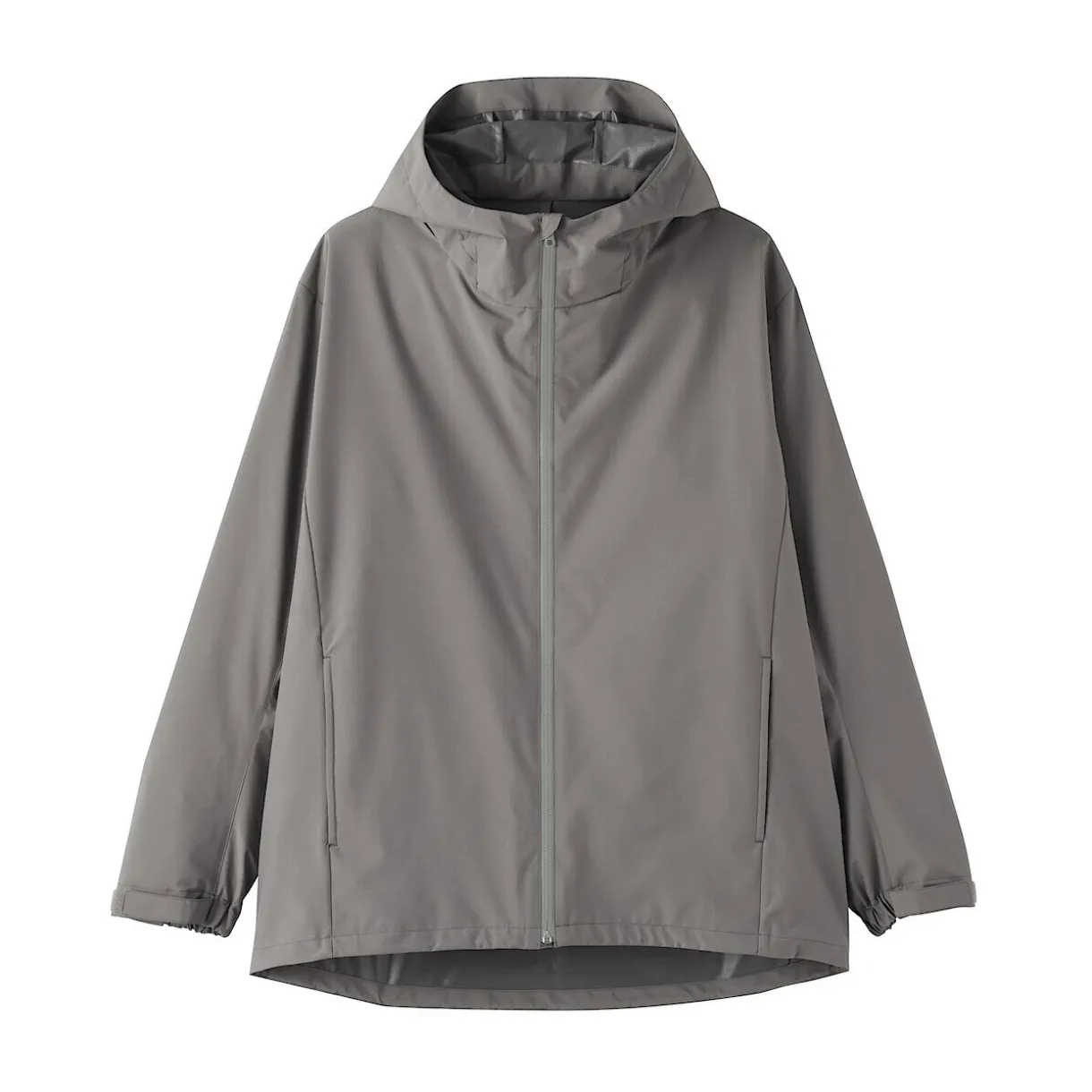 Veste à capuche en polyester déperlante pour homme