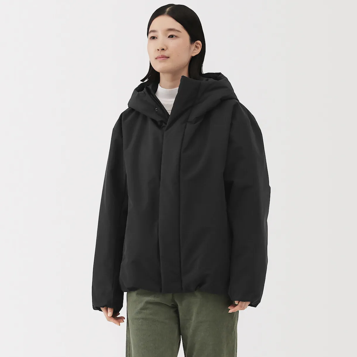 Veste à capuche en polyester pour homme