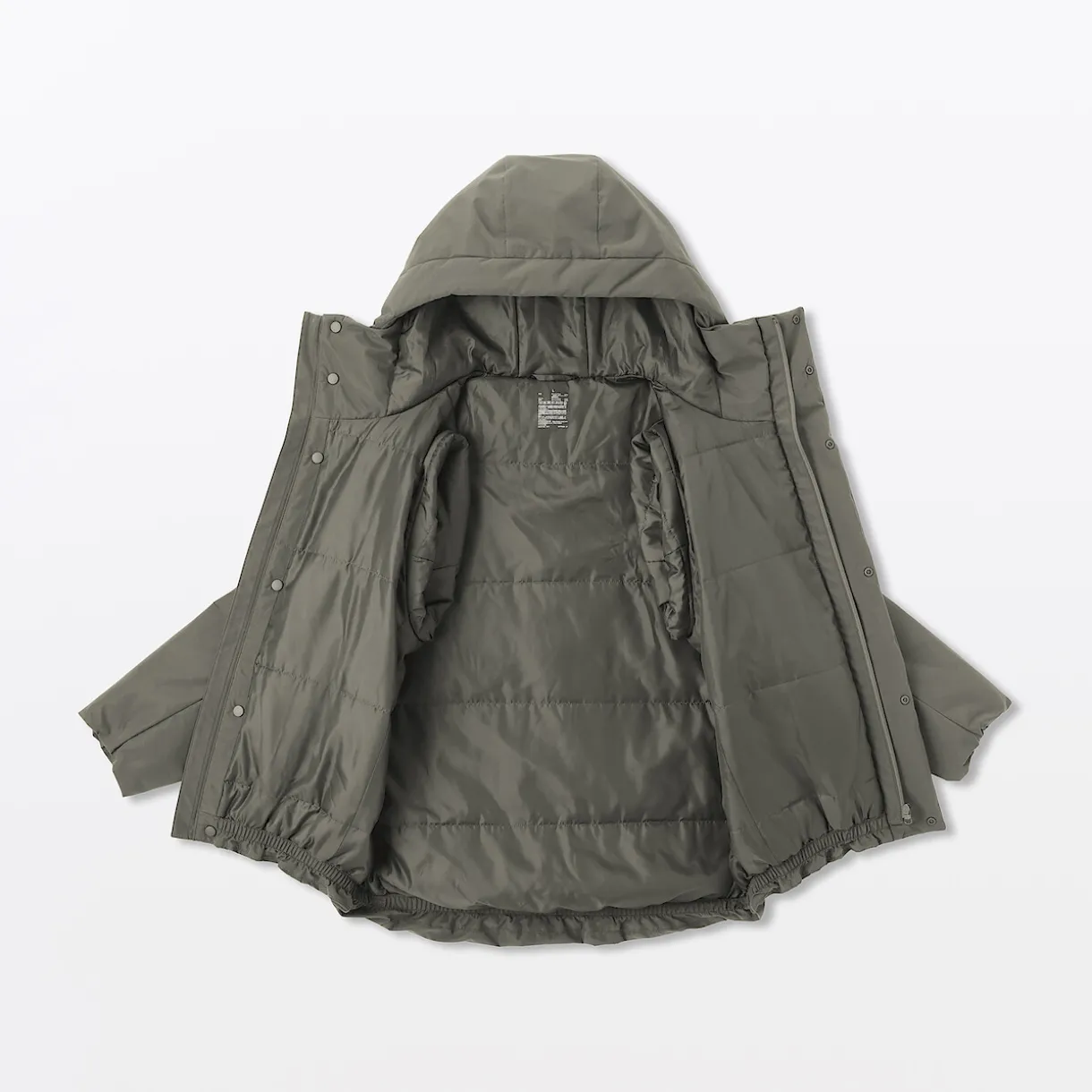 Veste à capuche en polyester pour homme