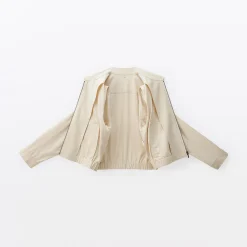 Veste courte en mélange de rayonne pour femme