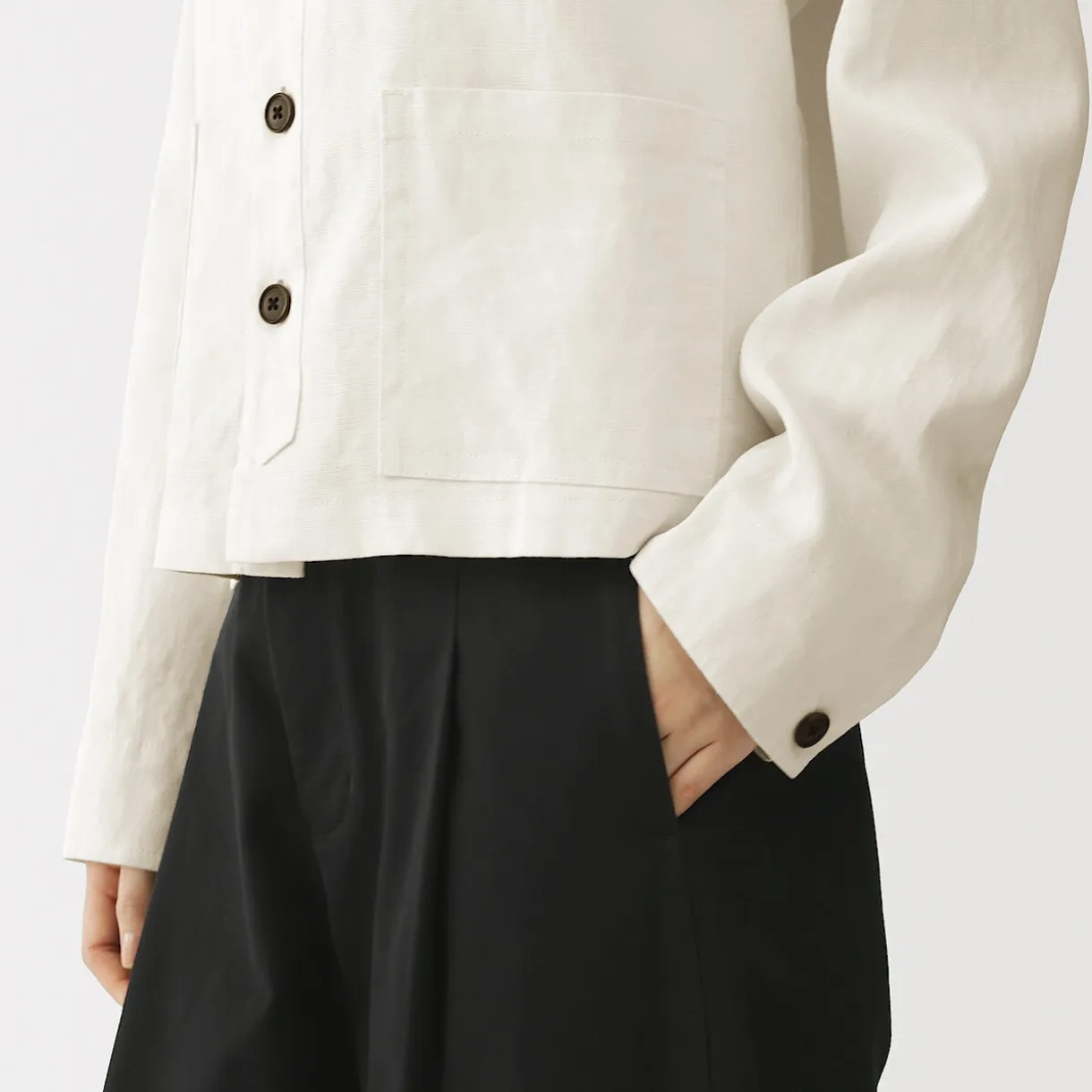 Veste en lin pour femme