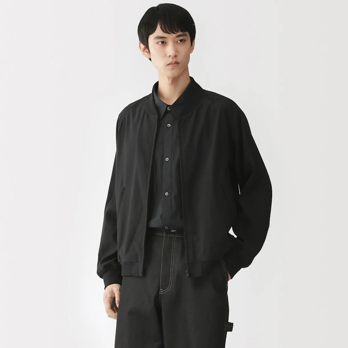 Veste en mélange de rayonne pour homme