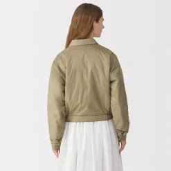 Veste matelassée en nylon recyclé pour femme