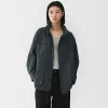 Veste utilitaire en nylon à la teinture naturelle pour femme